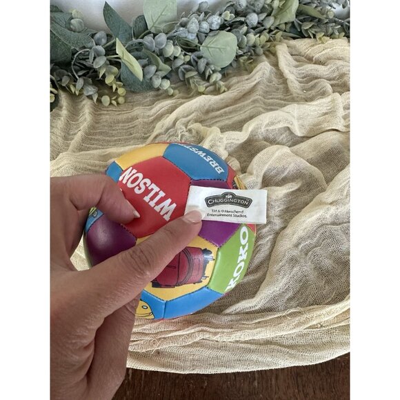 5” Chuggington Soft Ball Train Engines Herschend 3234779 Soccer Style Brewster - Picture 4 of 6